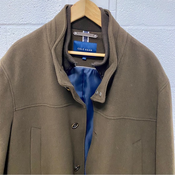 NWOT Cole Haan XXL Wool Coat - Picture 2 of 13